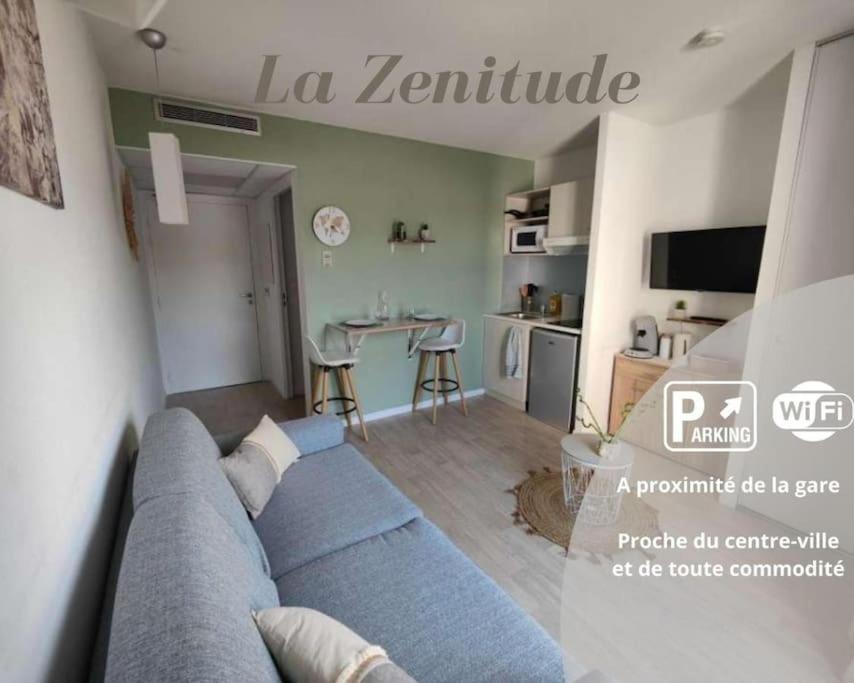 Zenitude, Studio Clim Gare Apartment ลูร์ด ภายนอก รูปภาพ